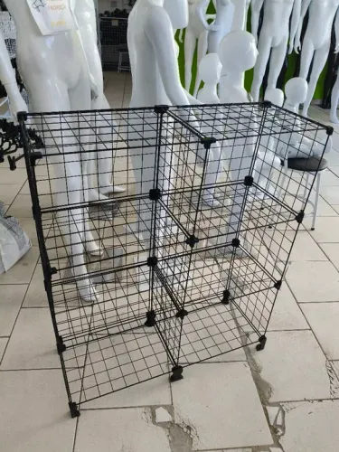 Balcão Aramado preto