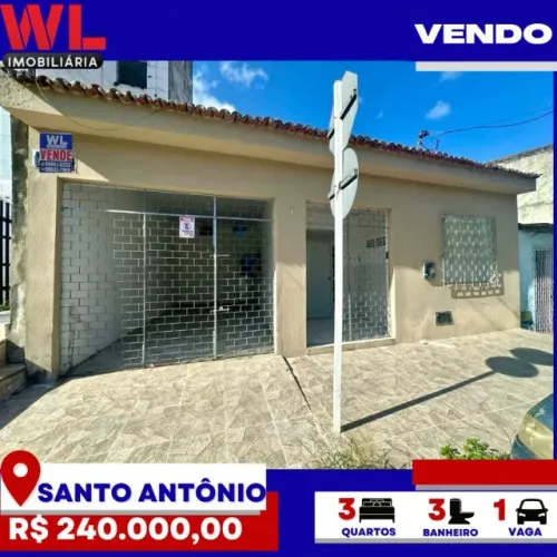 Vendo - Casa no Santo Antonio