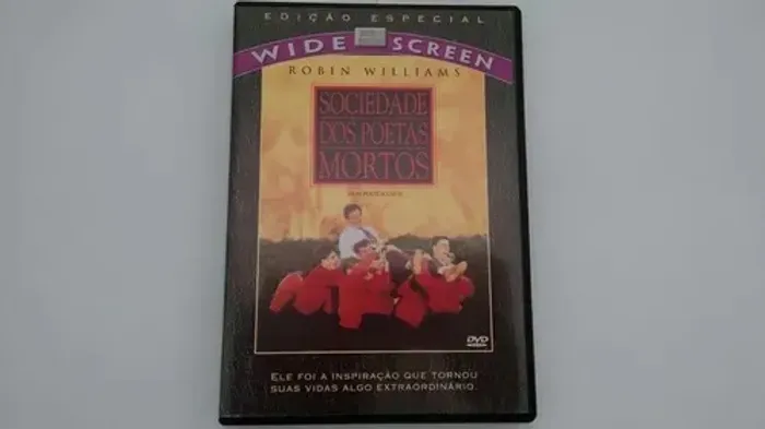 Dvd Sociedade Dos Poetas Mortos Raro Cult Anos 80 Original (Bangu)