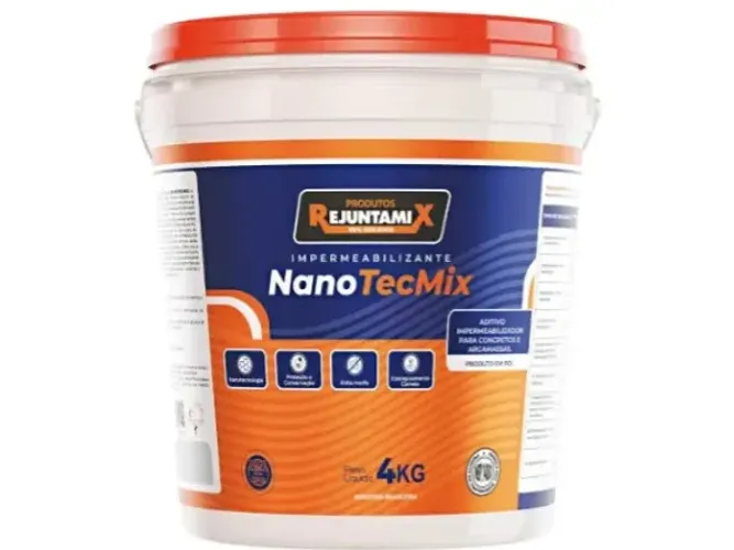 Impermeabilizante NanoTecmix 4Kg - Rejuntamix