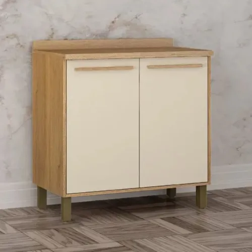 Balcão Cozinha 2Portas 80Cm. Produto Novo Direto de Fábrica P/Sua Casa.