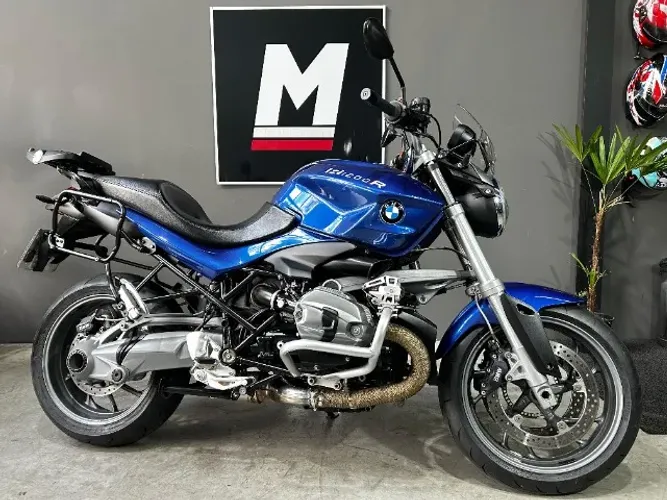 BMW R 1200 R CLASSIC 2014 - Único dono - Pneus 0km - Baixíssima km - Com acessórios