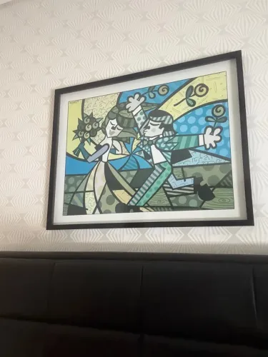 Quadro/gravura Romero Britto