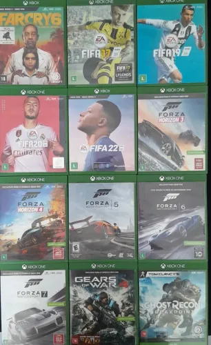 JOGOS DE XBOX ONE PREÇOS NA DESCRIÇÃO