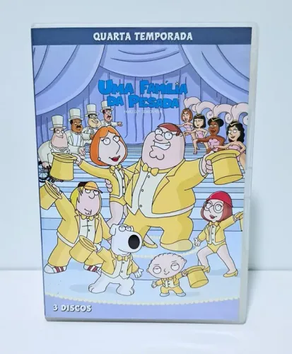 Uma Família da Pescada - 4ª Temporada - DVD - 3 Discos