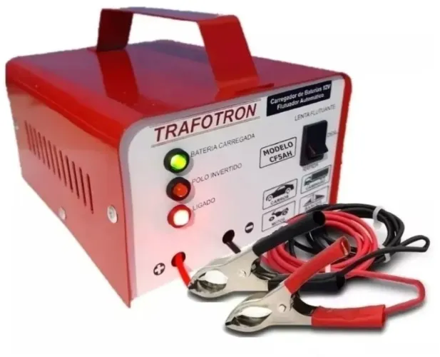 Carregador de Baterias 12V TRAFOTRON CF5AH