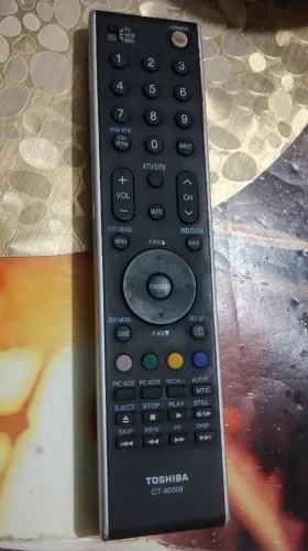 Controle remoto para tv-vhs-dvd Semp Toshiba