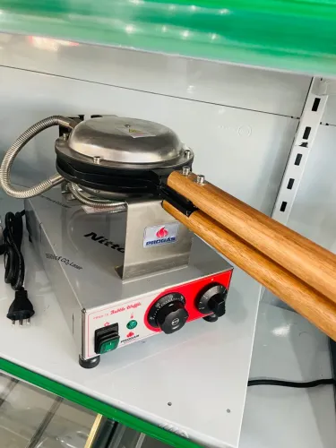 MB Máquina de Waffle Bubble Profissional e
