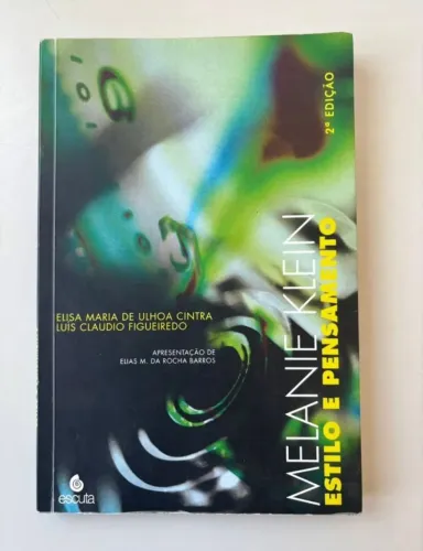 Vendo livro Melanie Klein - Estilo e Pensamento