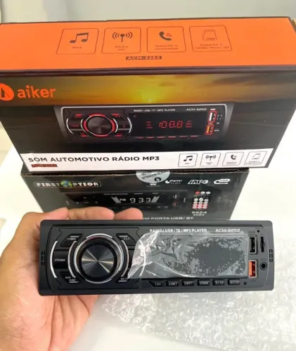 Som Automotivo Bluetooth Com Controle Remoto Aiker ACM-3252