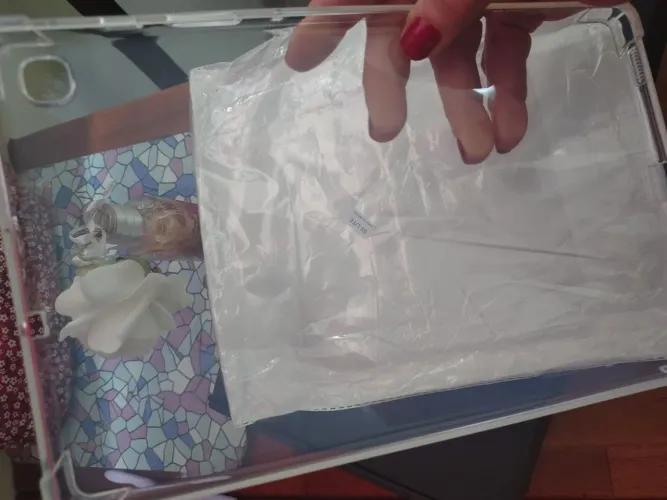 Capa para tablet S6 Lite Samsung NOVA transparente 