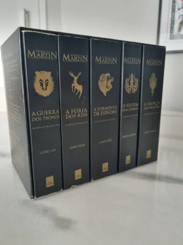 Game of Thrones 5 livros Box Completa