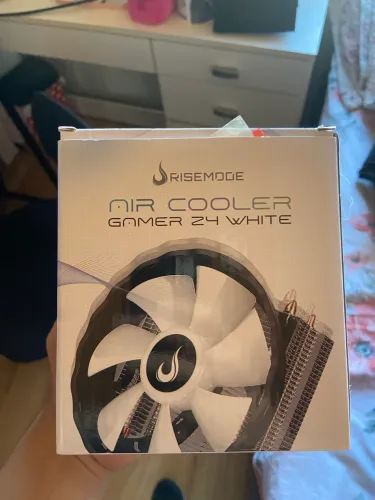 Air cooler gamer z4 white - novo aberto apenas para devidos testes