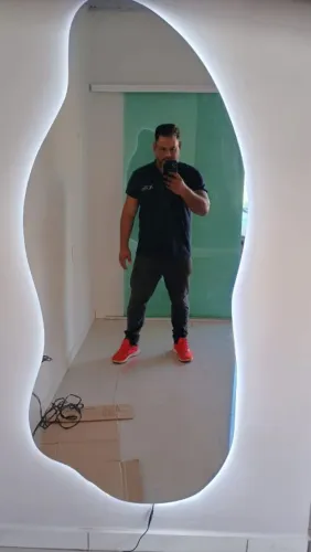 Espelho Decorativo com LED 80x180!