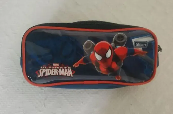 Estojo escolar Homem Aranha - Tilibra