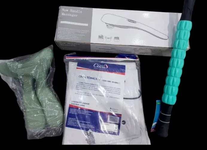  Kit Basico profissional de Massagem e Drenagem linfatica 