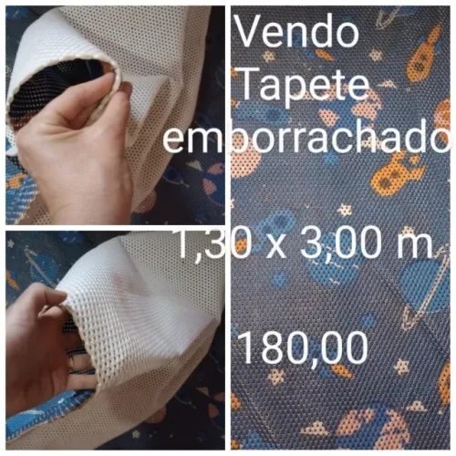 Tapete emborrachado infantil