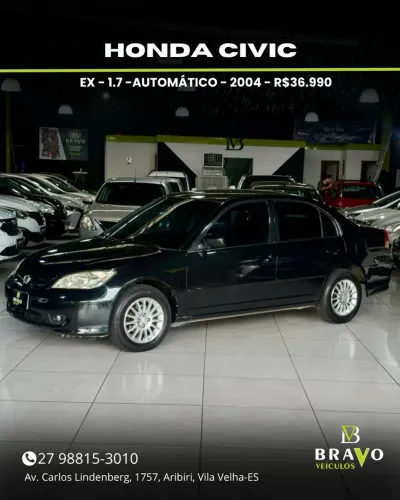 Honda Civic Sedan EX 1.7 16V 130cv Aut. 4P 2004