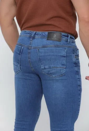 Calça Jeans Masculina Azul - Conforto e Estilo!