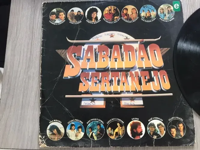 DISCO DE VINIL SABADÃO SERTANEJO