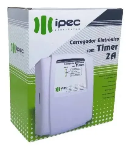 Carregador Eletrônico Digital Com Timer Programável 2a Ipecc