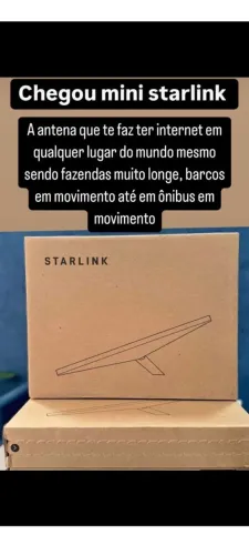 Starlink Mini - NOVA 1 ANO GARANTIA 