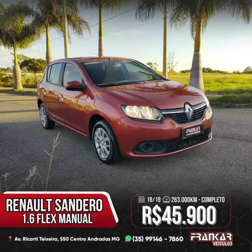 Renault Sandero 1.6 16V Sce Flex Expression Manual