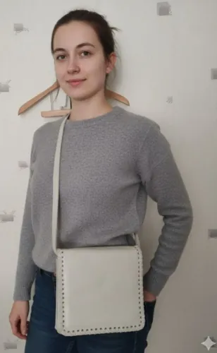 eberle bolsa transversal couro bege 
