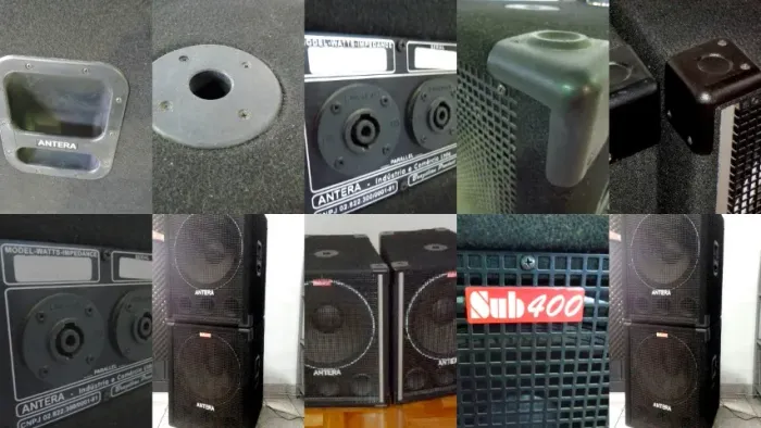Caixa Acústica Antera Sub - 400 Passiva Subwoofer Potencia 400w Rms programa 600 W Rms