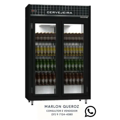 Cervejeira 2 Portas PoloFrio 127/220v Nova 