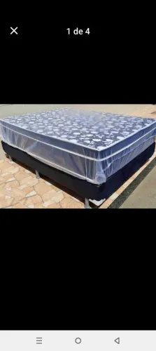 Cama Box Casal com Camada Extra de Conforto