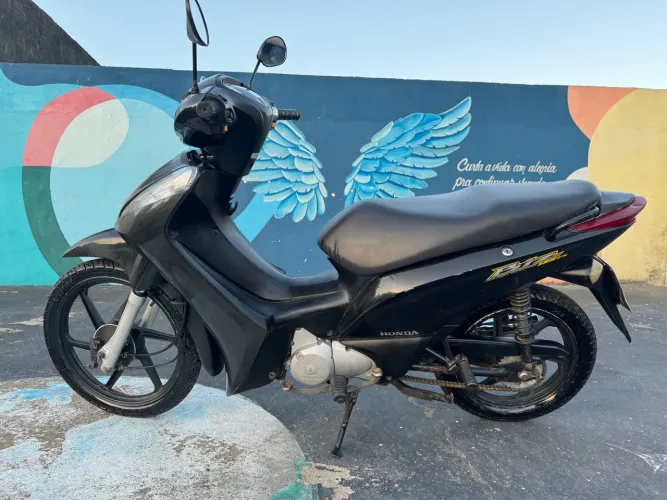 BIZ-125 partida elétrica 