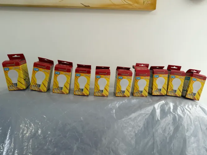 10 Lâmpadas residencial luz branca