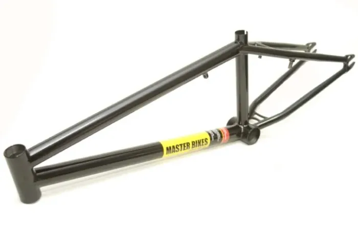 QUADRO BICICLETA QUADRO BMX MASTER BIKES TARJA PRETA 20.50 CENTRAL 50MM PRETO