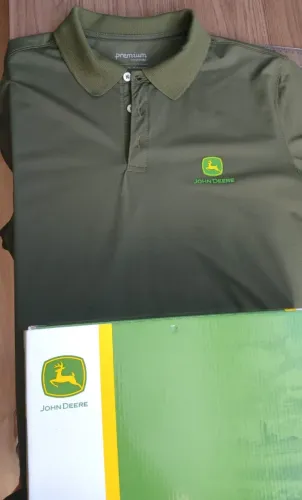CAMISA PÓLO LINHA PREMIUM JOHN DEERE