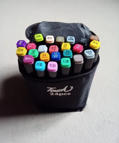 Kit canetinhas 24 peças - (Mogi)