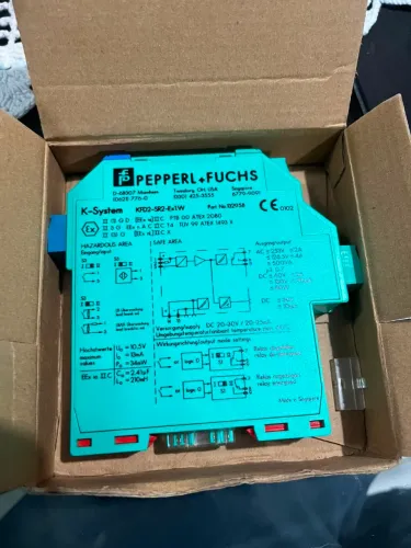 Barreira Intrínseca Pepperl+Fuchs KFD2-SR2-Ex1.W Relé NAMUR Ex ATEX