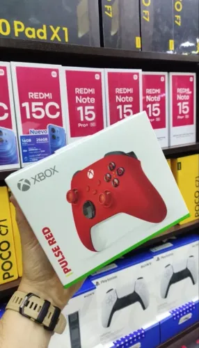 CONTROLE XBOX VERMELHO (PULSE RED)