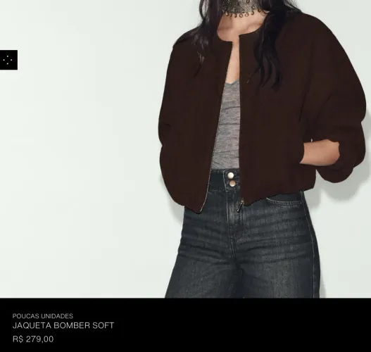 Jaqueta feminina ZARA