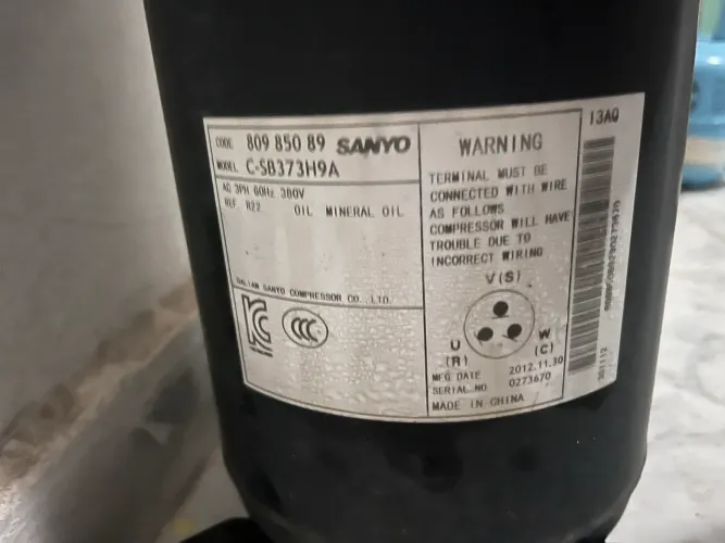 Compressor 60 mil Btus