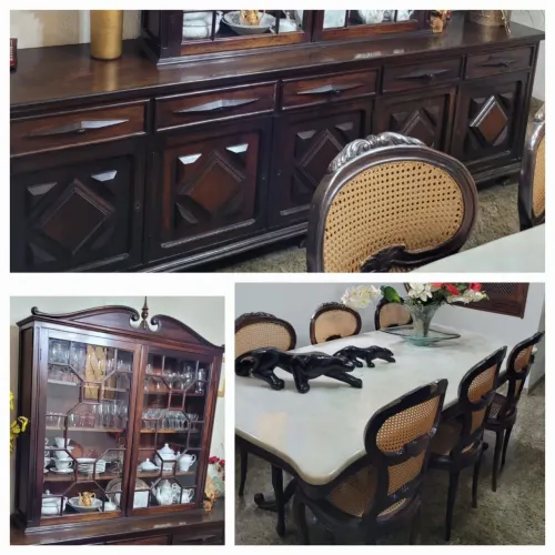 Vende sala de jantar completa antiga