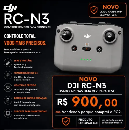 Controle dji rc n3