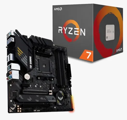 Kit am4 Ryzen 7 5700+ p/mãe +32gb