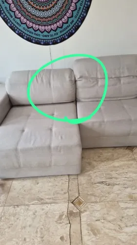 Sofa retratil super conservado comprado em loja conceito