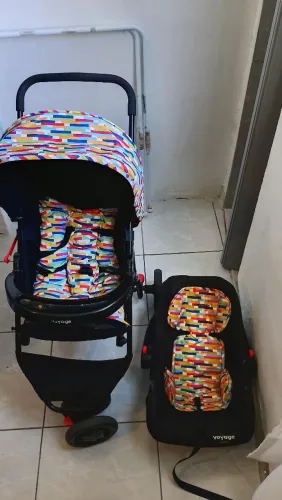 Carrinho & Bebê conforto 
