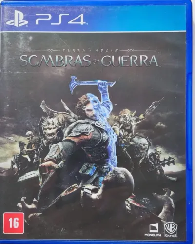 Jogo Ps4 Terra Média Sombras Da Guerra Game Midia Fisica (Usado)