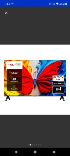 Vende-se tv TCL 32 Qled NOVA R$900