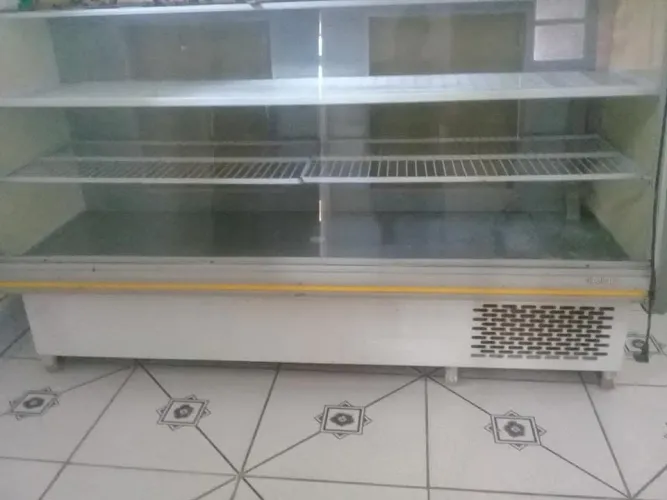 Balcão gelado de duas porta