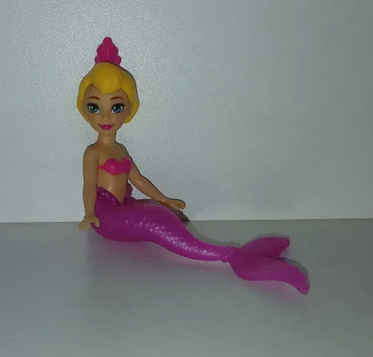 BONECA MINIATURA A PEQUENA SEREIA ORIGINAL DISNEY PRINCESA ANDRINA IRMÃ DA ARIEL