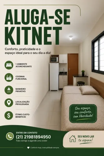 Aluga-se kitnet em Del Castilho